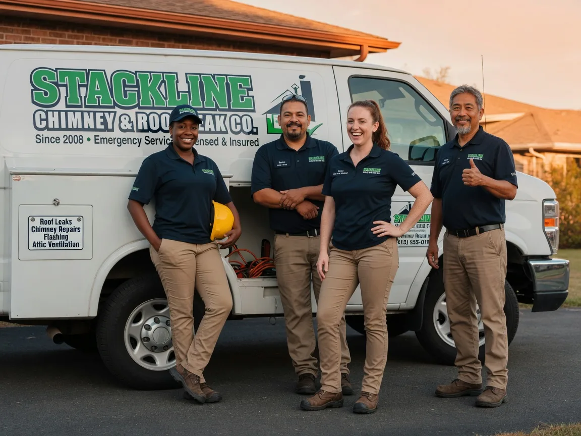Chimney flashing repair company in Elyria, OH